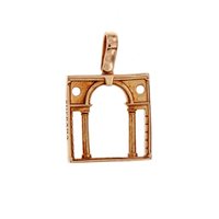 Pendentif Loving Palladio  2D in Or rosé 04R SERLIANA - 04R SERLIANA